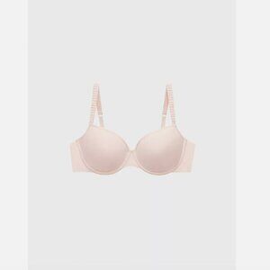 ThirdLove 24/7 Classic T-Shirt Bra in Soft Pink - Size 42C, Underwire Adjustable